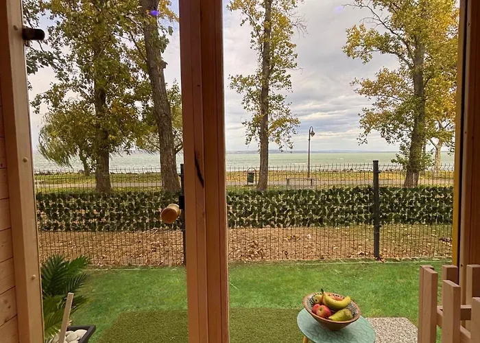 Karolina Lakefront With Private Garden & Siofok